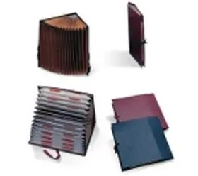 Archivador Acordeon Fuelle Folio Negro