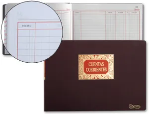 Libro Fº Apaisado Cuentas Corrientes
