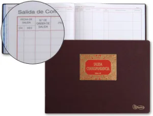 Libro Salida Corresponda Miquel Mod 43