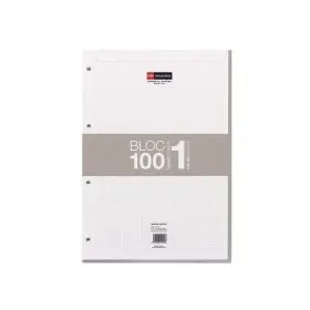 Bloc A4 4 Taladros Gris