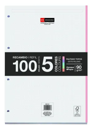 Rec. nb5 A4 100 Dots 90G 4/Tal. emot. pastel