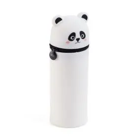 Portatodo Cilindrico de Silicona Panda Back2Fun Miquelrius