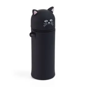 Portatodo Cilindrico de Silicona Gato Back2Fun Miquelrius