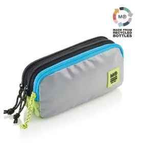 Port. Triple Rect Recicl Rider Green Apli