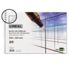 Block A4 Encolado Grafito 160 Gramos Guarro - Canson