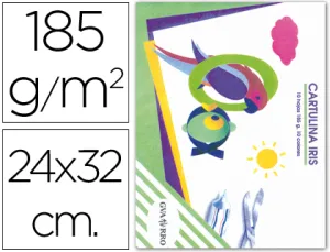 (10) Block Cartulinas 10 Colores Guarro - Canson