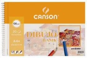 Block Dibujo con Recuadro 230 X325 Basik 130 Gramos Guarro - Canson