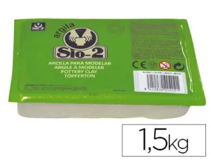 Arcilla Blanca 1. 5 Kg Sio-2