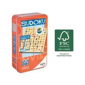 Sudoku Metal Box (100 % Madera Fsc)