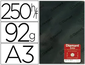 (250) Papel Vegetal Diamant A3