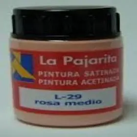 Tempera Rosa Medio L-29 35Mm la Pajarita