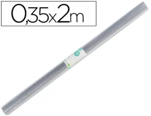 Rollo Plastico Forralibros 0. 35 X 2 Mt