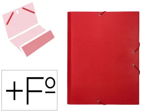 Carpeta Liderpapel Clasificadora Roja