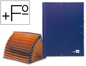 Clasificadora Acordeon Fuelle Azul 12 Departame