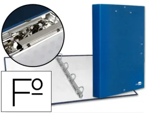 Carpeta Gomas Pinza Azul