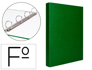 Carpeta Anillas Verde