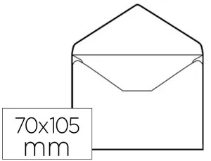 (100) Sobre Blanco de Visita Nº 0 C. Sur - Liderpapel