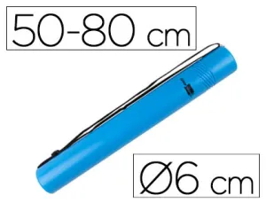 Portaplanos Plastico Azul Diametro 6Cm Diametro