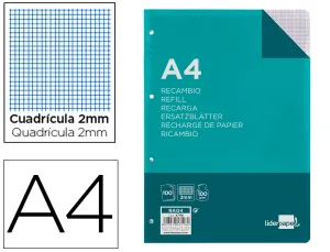 Recambio A4 2Mm 100Gr C. Sur - Liderpapel