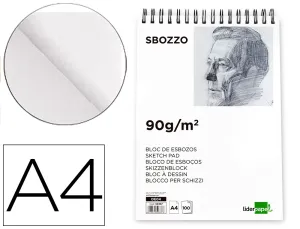 50337 Loc Dibujo Esbozos Liderpapel 90Grs Din A4 C. Sur - Liderpapel