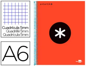 Cuaderno Espiral A6 Micro Antartik