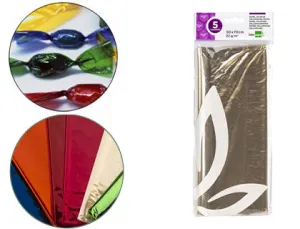 Papel Celofan 50X70 22Gr Transparente