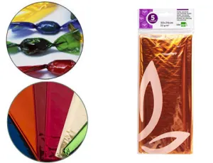 Papel Celofan 50X70 22Gr Amarillo C. Sur - Liderpapel