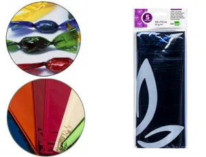 Papel Celofan 50X70 22Gr Azul