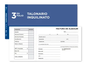 Talonario Inquilinato 2 Copias