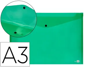 Sobre Din A3 Verde