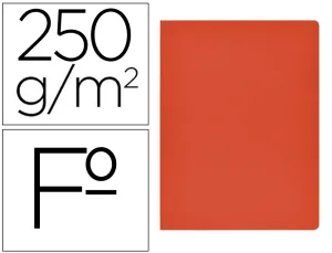Subcarpeta Color Rojo Intenso Folio