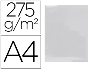 25X Subcarpeta Plastificada con Cubre-Grapas Dn-4