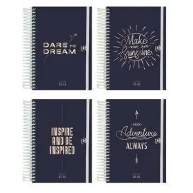 Agenda Oxford Sochic 12X18 Dia Pagina 25-26 Sur Es