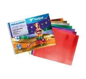 Carpeta Manualidades Papel de Aluminio