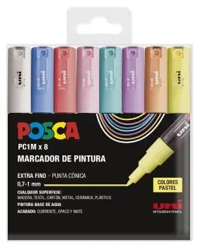 Pc1M/8C Estuche Pastel