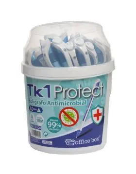 Boligrafo Tk1 Azul Protect Antimicrobial