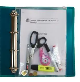 Mini Zipp A4 Multitaladro Cristal Office Box