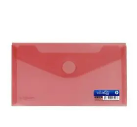 Sobre Velcro Recibo Classic Rojo