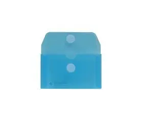 Sobre Velcro Tarjeta Classic Azul