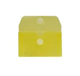 Sobre Velcro Tarjeta Classic Amarillo