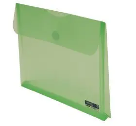 Sobre Velcro A4 Fuelle Verde