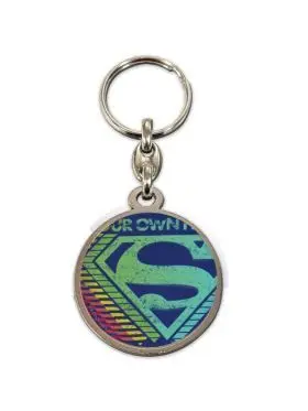 Superman Llavero Redondo Metal Dc Universe