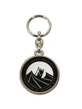 Llavero Redondo Metal The Caped Crusader Batman un