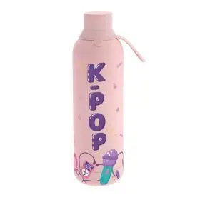 Botella Térmica / Thermal Bottle 710Ml - Pink K-Pop -