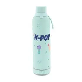 Botella 600Ml con Altavoz / Speaker Bottles - Mint K-Pop