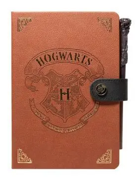 Cuaderno Premium A5 con Boligrafo Varita Harry Potter