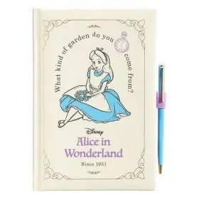 Cuaderno Premium A5 con Boligrafo Disney Alicia en el Pais de las Maravillas