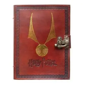 Cuaderno de Cuero Harry Potter