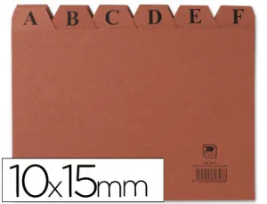 Indice Carton Nº3 10X15