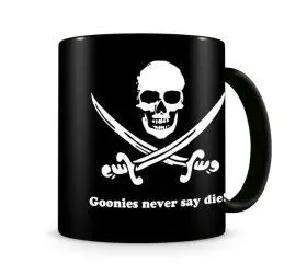 Taza Negra The Goonies